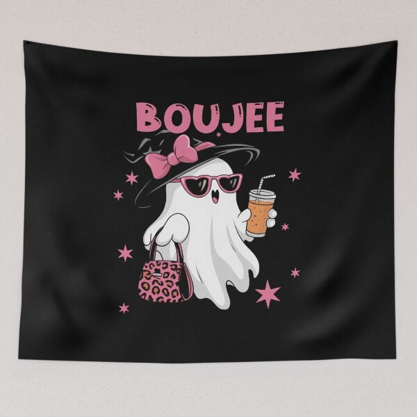Item preview, Boujee october vibes ghost halloween designed and sold by EnchantedOwl.