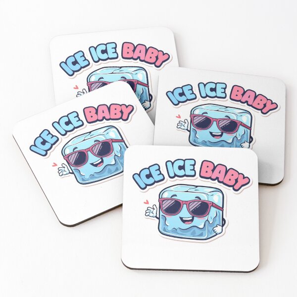 Item preview, ICE ICE BABY – Funny Cool Cube designed and sold by ShadowSteel.
