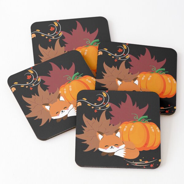 Item preview, Sleepy Autumn Fox designed and sold by MariposART.