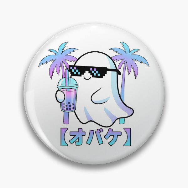 Item preview, Vaporwave Ghost designed and sold by Nin Tai.