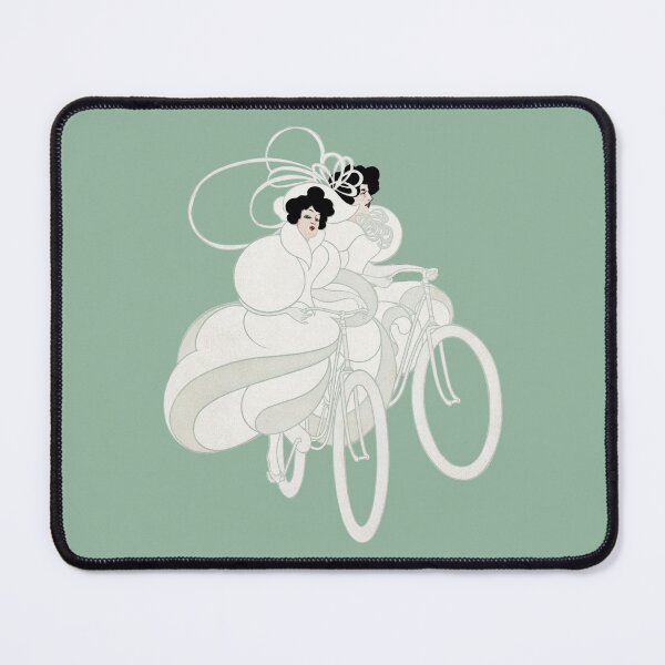 Item preview, Antique Art Nouveau Advertising Will Bradley Columbia Bicycles designed and sold by Pixelchicken.