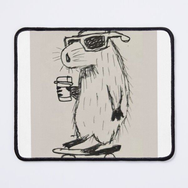 Item preview, Skateboard Rat Wearing Sunglasses designed and sold by CamisetaMas.