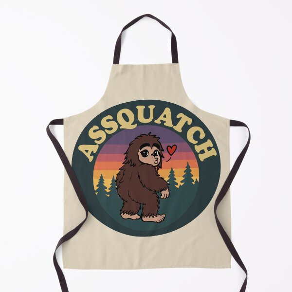 Item preview, Assquatch – Bigfoot Cryptid Booty Design designed and sold by Feral-by-Elsie.