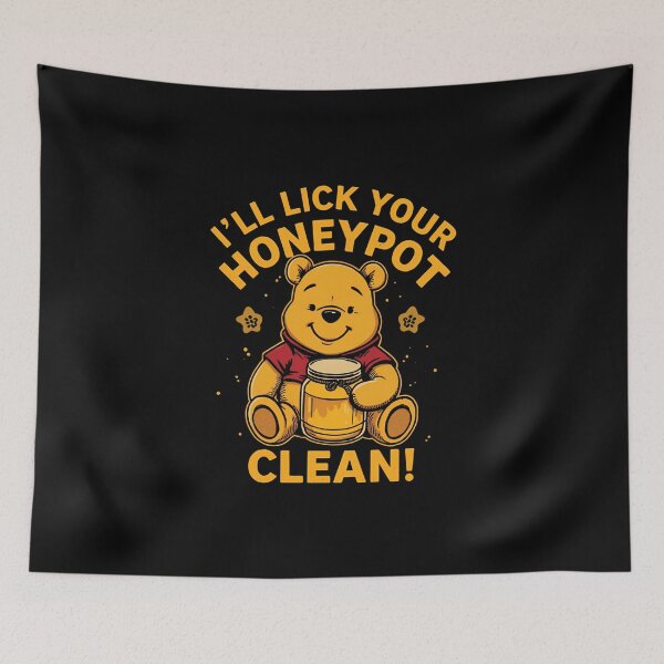 Item preview, I'll lick your honeypot clean! designed and sold by NicMacTees.