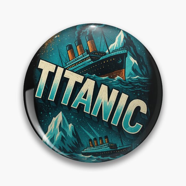 Item preview, Titanic – Sinking Ship & Iceberg Graphic designed and sold by Camp Chaos by Wharf Wreckers.