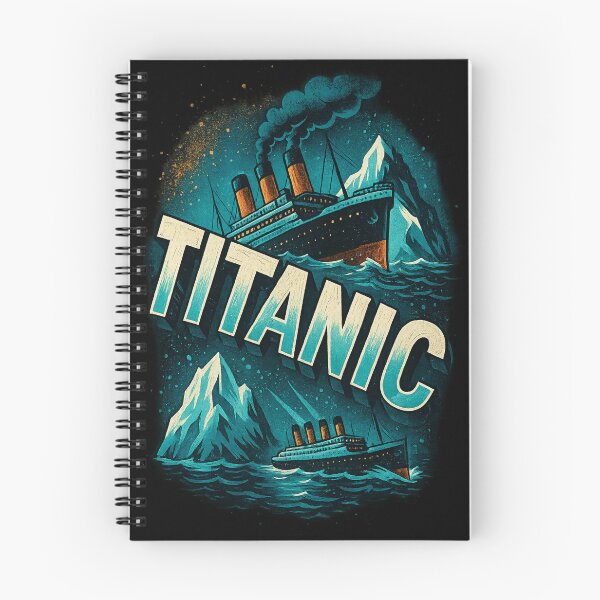 Item preview, Titanic – Sinking Ship & Iceberg Graphic designed and sold by Camp Chaos by Wharf Wreckers.