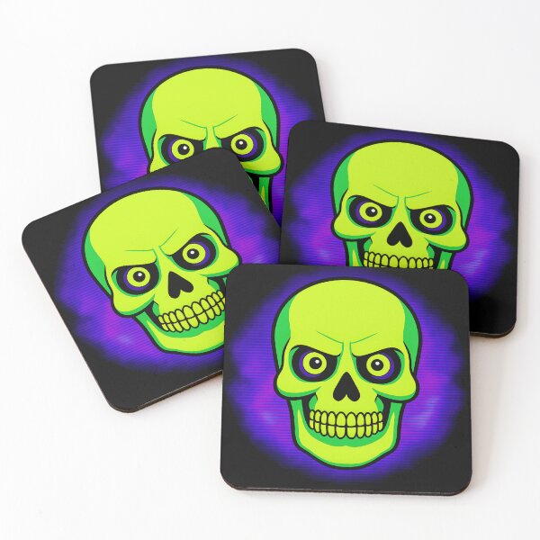 Item preview, Neon Skull designed and sold by Q Art & Design .