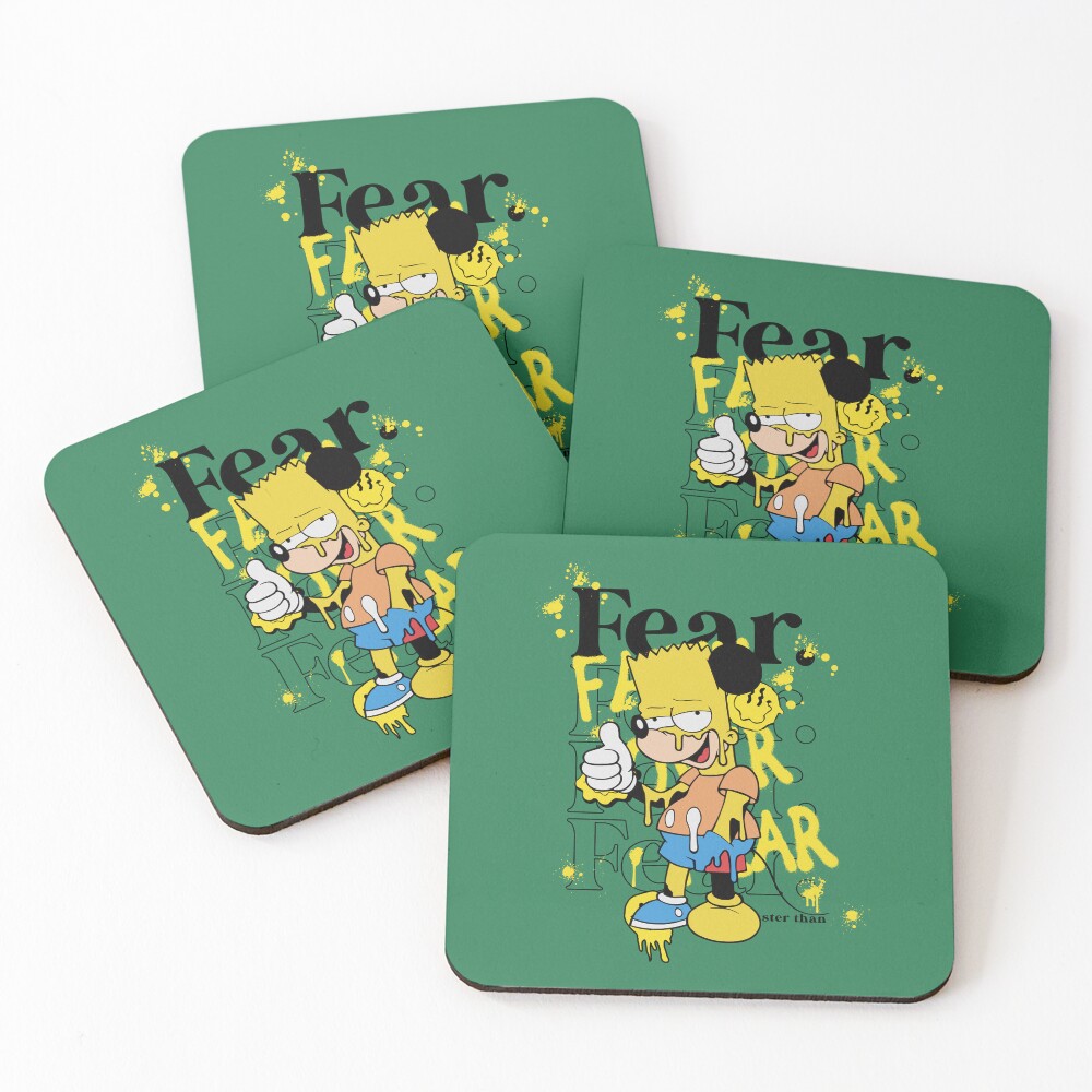 Item preview, Coasters (Set of 4) designed and sold by GraphiQTees.