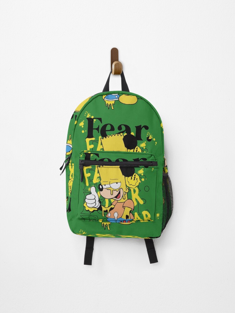Thumbnail 1 of 3, Backpack, Fear designed and sold by GraphiQTees.
