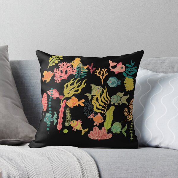 Item preview, Colorful Fish in the Black Sea designed and sold by AnGodeSign.