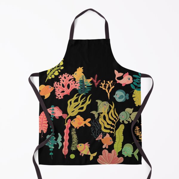 Item preview, Colorful Fish in the Black Sea designed and sold by AnGodeSign.