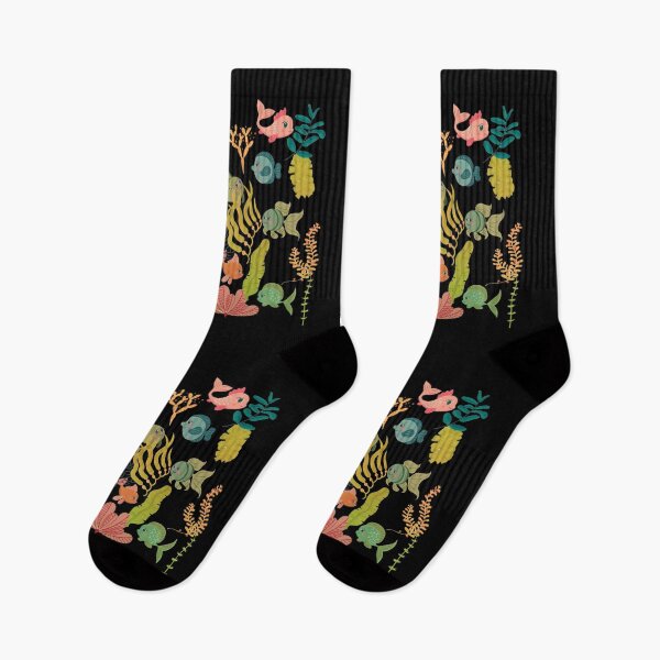 Item preview, Colorful Fish in the Black Sea designed and sold by AnGodeSign.
