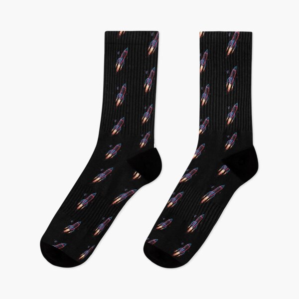 Item preview, Retro Rocket Glitch: Stellar Data Drive (Cosmic Void) designed and sold by trend-forge.