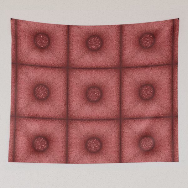 Item preview, Pattern of "Poof" tile in the color of burnt umber designed and sold by Cherevan.