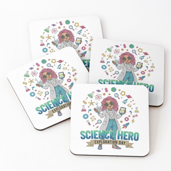Item preview, Science Hero - Exploration Day Tee Girl designed and sold by Pixie Pop.