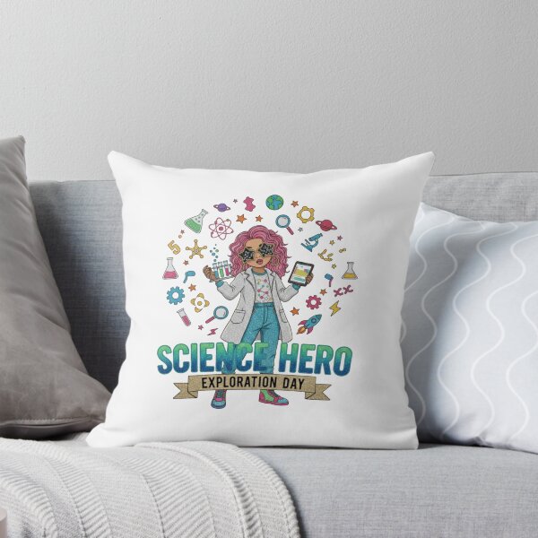 Item preview, Science Hero - Exploration Day Tee Girl designed and sold by Pixie Pop.