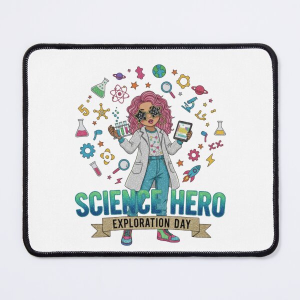 Item preview, Science Hero - Exploration Day Tee Girl designed and sold by Pixie Pop.