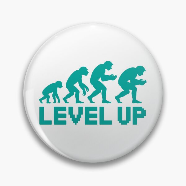 Item preview, Level Up – Gamer Evolution Video Game Design designed and sold by TipTop GFX.