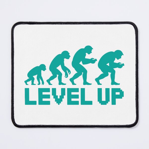 Item preview, Level Up – Gamer Evolution Video Game Design designed and sold by TipTop GFX.