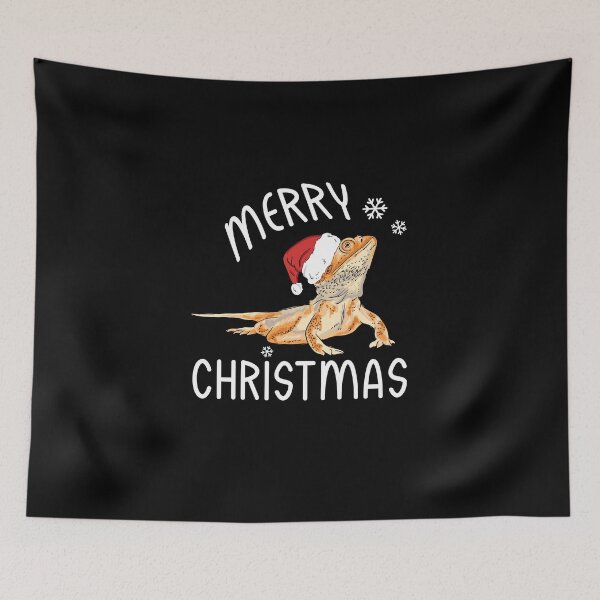 Item preview, Cool Lizard Reptile with Christmas Hat designed and sold by Betsytiptoe.