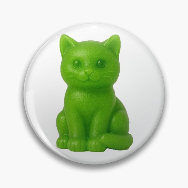 Item preview, Florescent Green Gummy Cat  designed and sold by CamisetaMas.