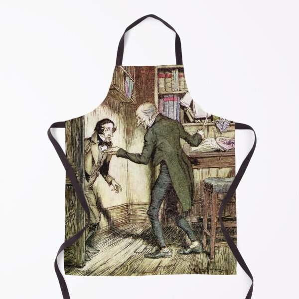Item preview, Scrooge gives Crocket a raise - A Christmas Carol - Arthur Rackham designed and sold by forgottenbeauty.