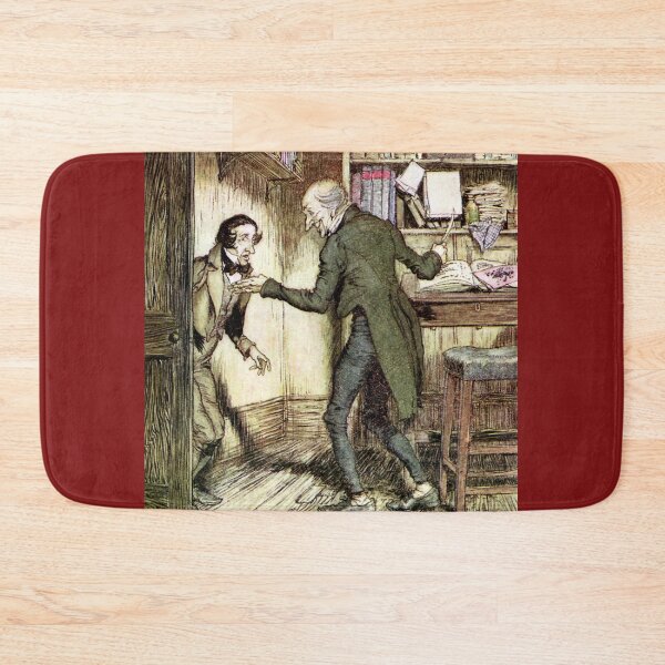Item preview, Scrooge gives Crocket a raise - A Christmas Carol - Arthur Rackham designed and sold by forgottenbeauty.