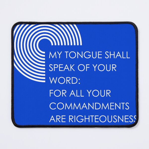 Item preview, Psalms 119:172 designed and sold by Undonemadenew.