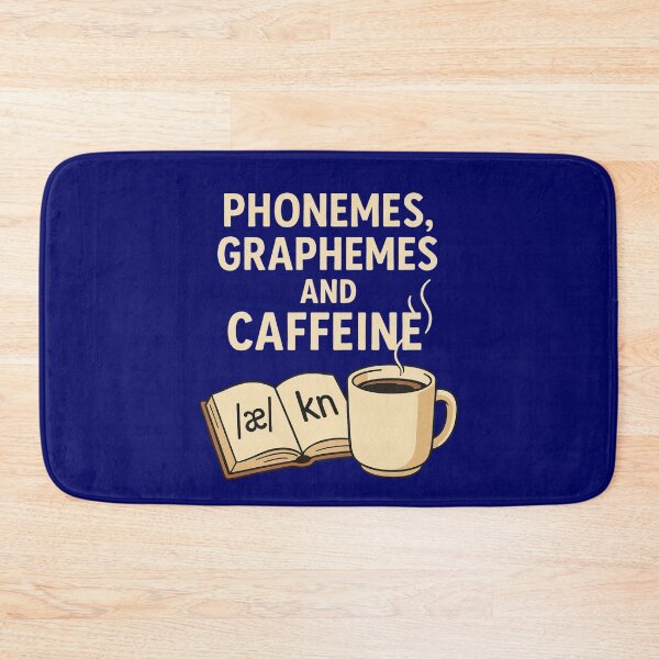 Item preview, Phonemes, Graphemes, and Caffeine – Linguist Coffee Design designed and sold by SlomianyPisarz.