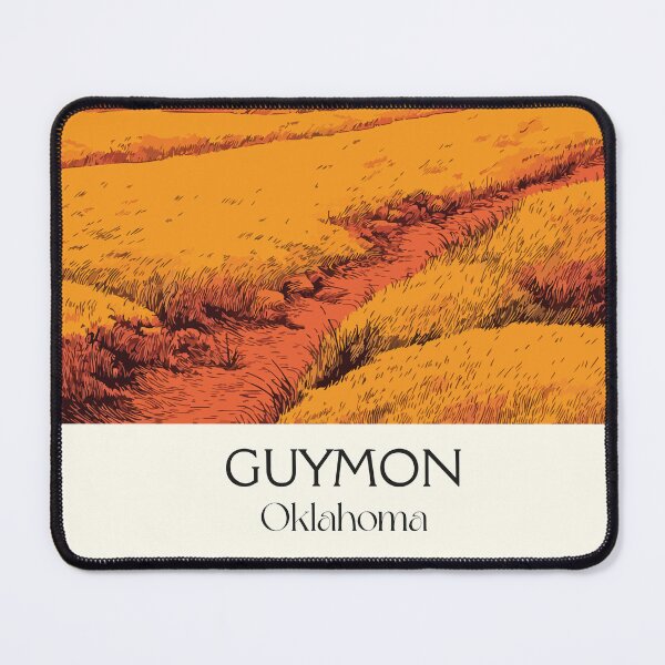Item preview, Guymon Oklahoma Vintage Travel Poster | Panhandle Harvest Art Print | Agricultural Heartland Decor designed and sold by TuncGK.
