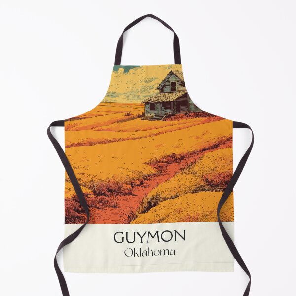 Item preview, Guymon Oklahoma Vintage Travel Poster | Panhandle Harvest Art Print | Agricultural Heartland Decor designed and sold by TuncGK.