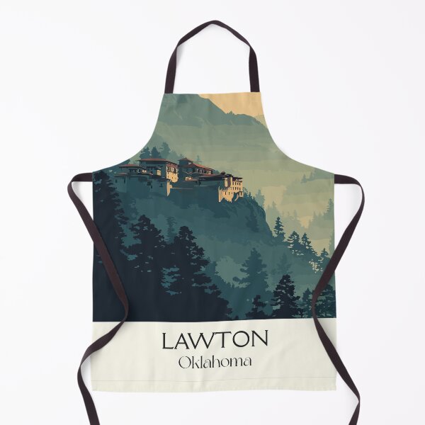 Artikelvorschau, Lawton Oklahoma Vintage Reiseposter | Wichita Mountains Kunstdruck | Südwest-OK Landschaft Dekor entworfen und verkauft von TuncGK.