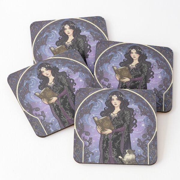 Item preview, Enchantress and cat designed and sold by LovesYourStuff.