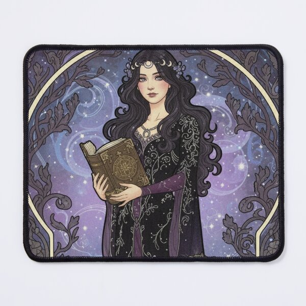 Item preview, Enchantress and cat designed and sold by LovesYourStuff.