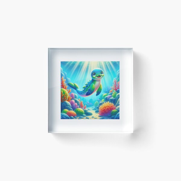 Item preview, A CARTOON SEA CREATURE designed and sold by Catalina Kate.