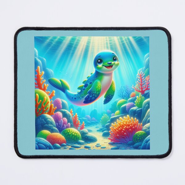 Item preview, A CARTOON SEA CREATURE designed and sold by Catalina Kate.