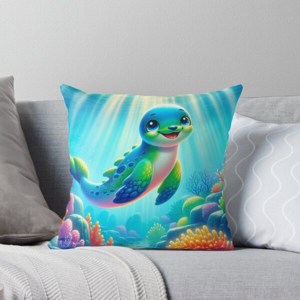 Item preview, A CARTOON SEA CREATURE designed and sold by Catalina Kate.