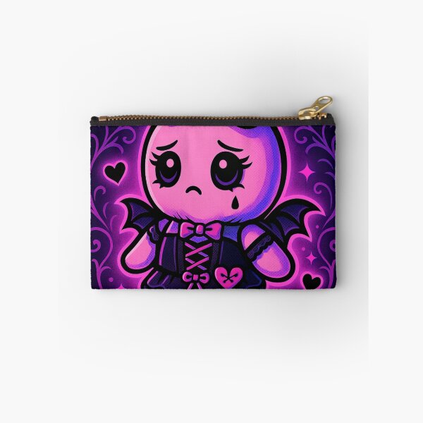 Item preview, Creepy Cute Pink Goth Ghost – Pastel Gothic Kawaii Spooky Sticker designed and sold by JacobKAurumhead.