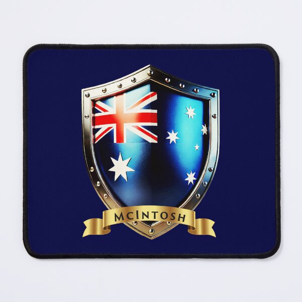 Item preview, McIntosh Family Australia Shield, Heritage Crest of Pride designed and sold by Highlandkings.
