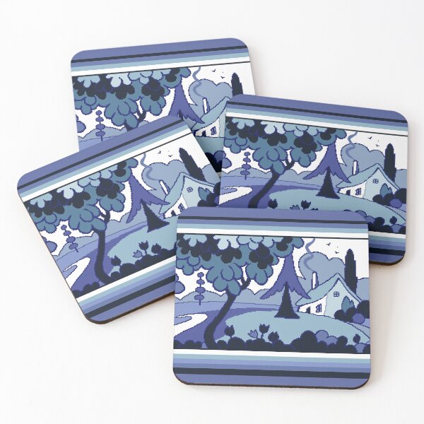 Item preview, Clarice Visits Delft designed and sold by Foxloxart.
