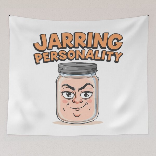 Item preview, Grab Your Balls It’s Canning Season – Jarring Personality Retro Jar Art designed and sold by jelonkaa.