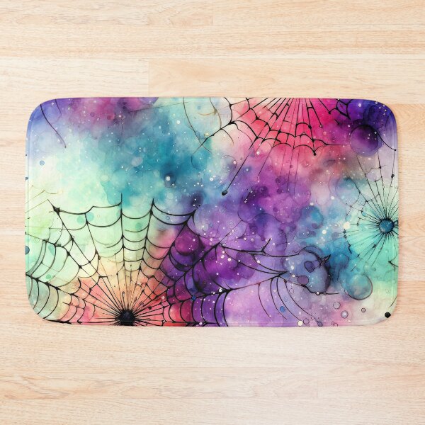 Item preview, Halloween Cobweb Designs On Colorful Alcohol Ink Background  designed and sold by DEC02.