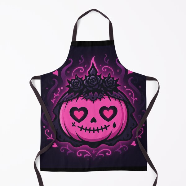 Item preview, Creepy Cute Pink Goth Pumpkin – Pastel Gothic Kawaii Halloween Sticker designed and sold by JacobKAurumhead.