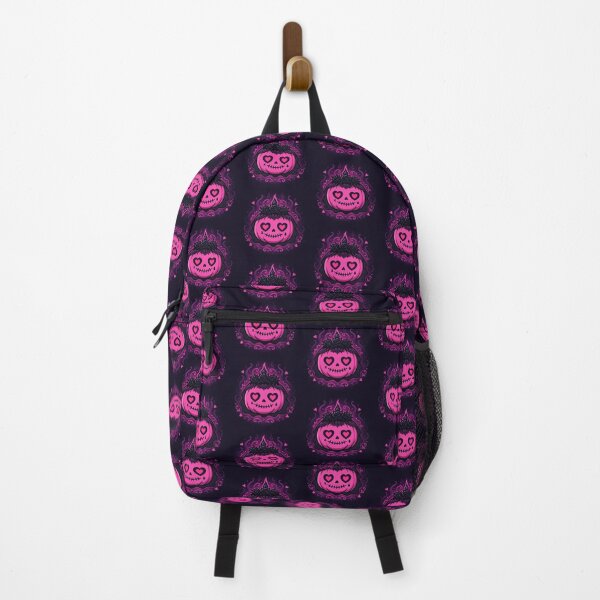 Item preview, Creepy Cute Pink Goth Pumpkin – Pastel Gothic Kawaii Halloween Sticker designed and sold by JacobKAurumhead.