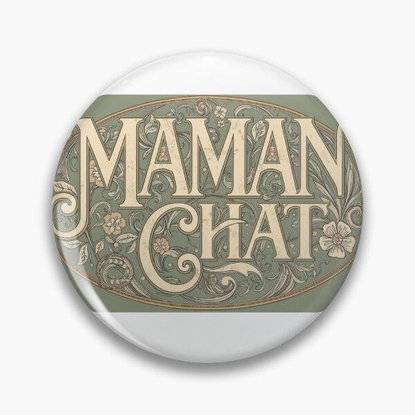 Item preview, Maman Chat designed and sold by LovesYourStuff.
