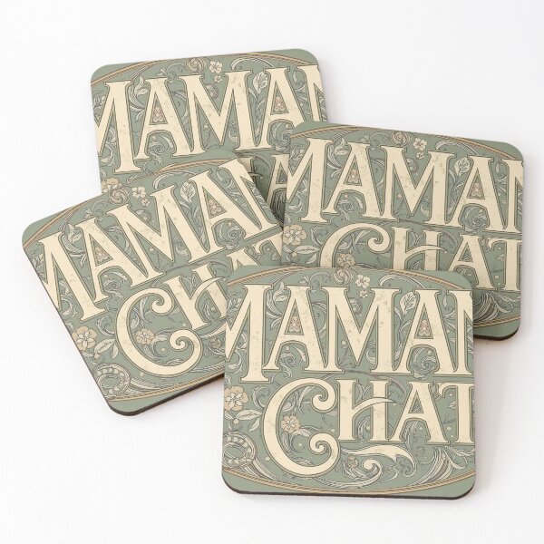 Item preview, Maman Chat designed and sold by LovesYourStuff.