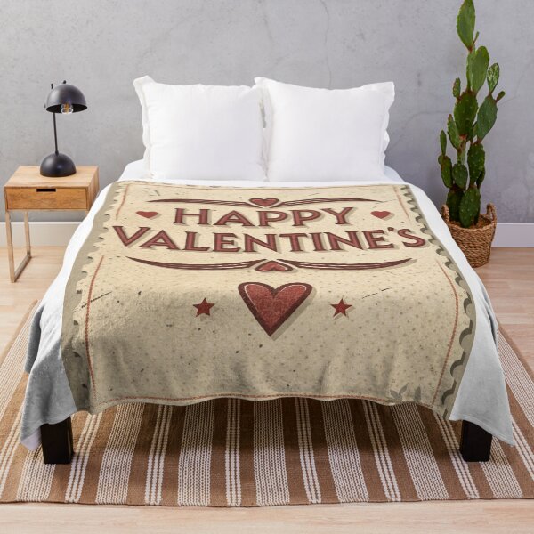 Item preview, Vintage Happy Valentine's Day Retro Love Card Design designed and sold by asliberry.