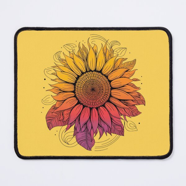 Item preview, Boho Sunflower Art designed and sold by VibrArtco.