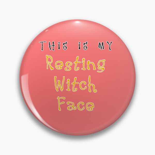 Item preview, This Is My Resting Witch Face T-Shirt | Funny Halloween Sarcastic designed and sold by Styler Creative Studio.