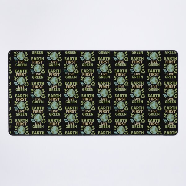 Item preview, Earth First | Live Green Sustainable Earth Day designed and sold by NaphDesigns.